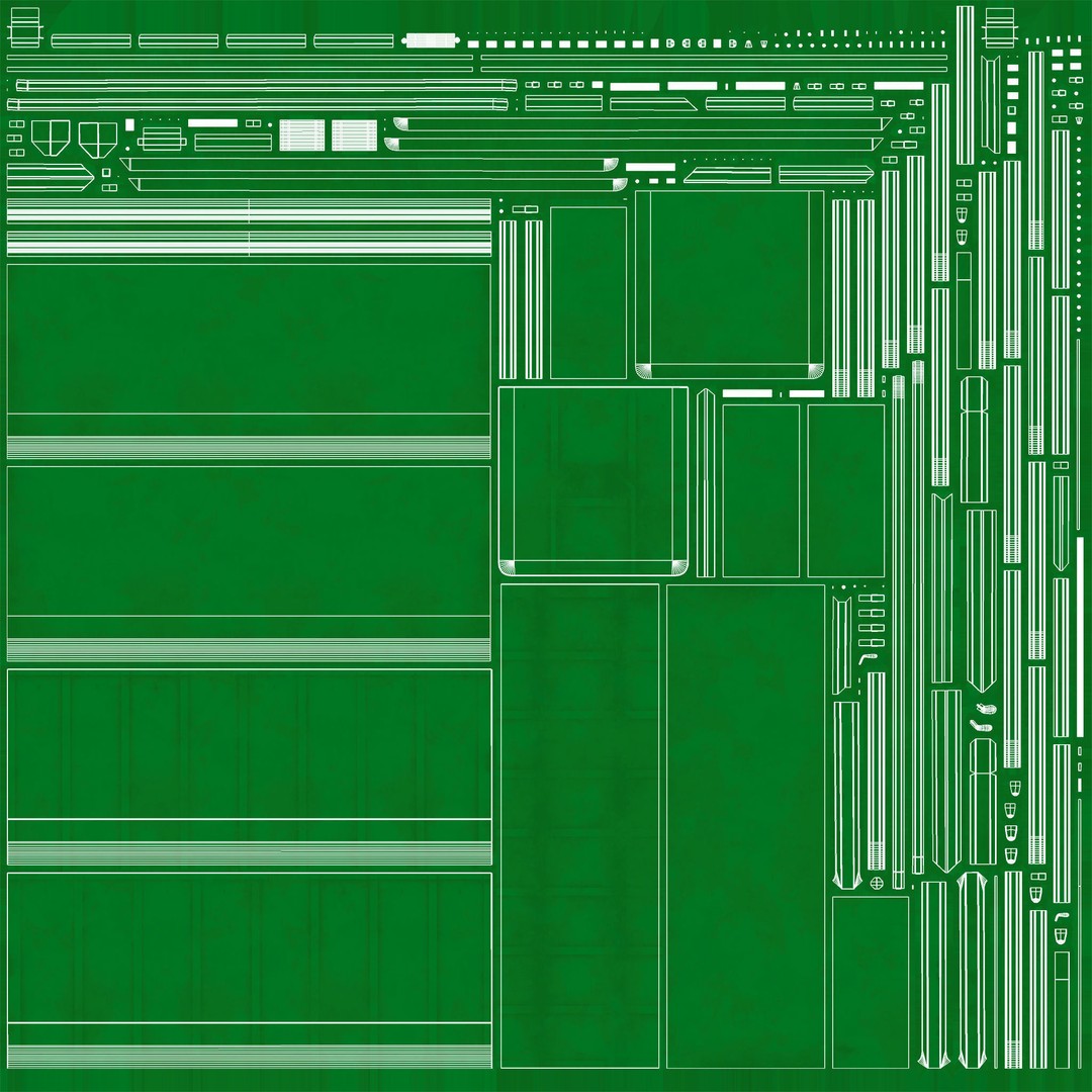 Multilift Truck 3D Model – Detailed Low Poly Vehicle, FBX, OBJ