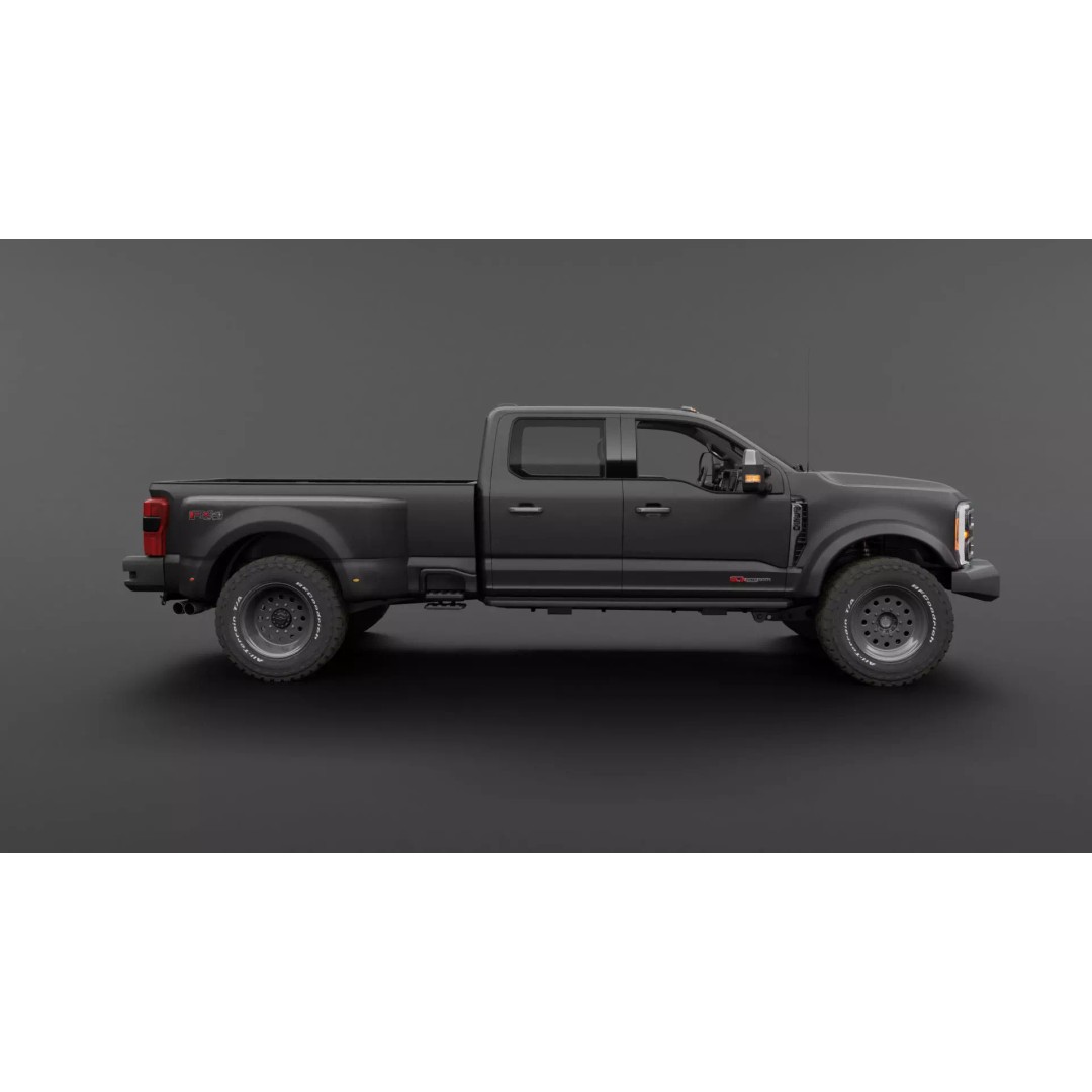 Ford F350 – F550 Super Duty Dually 3D Model – High Poly, PBR Textures, FBX - View 11