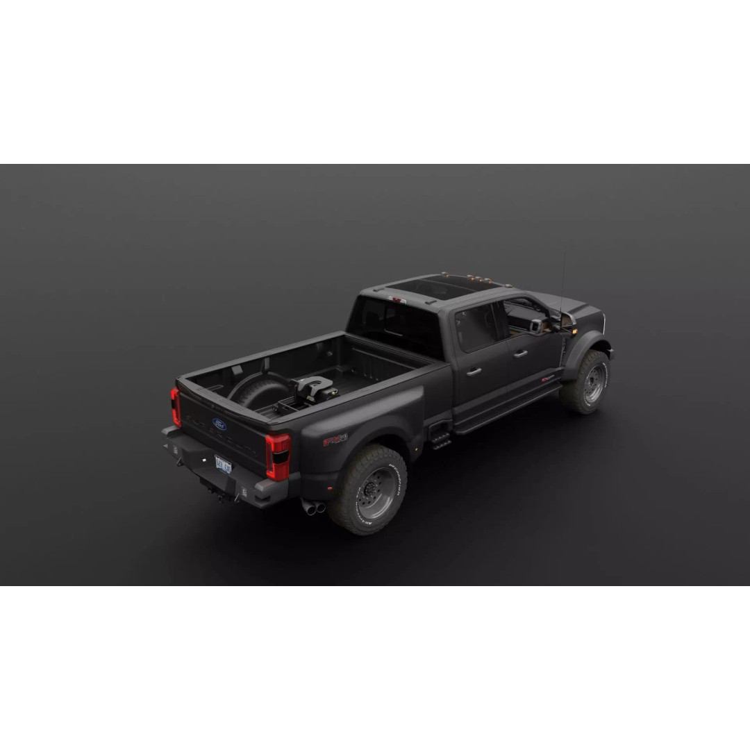 Ford F350 – F550 Super Duty Dually 3D Model – High Poly, PBR Textures, FBX - View 27