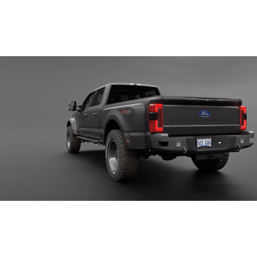 Ford F350 – F550 Super Duty Dually 3D Model – High Poly, PBR Textures, FBX - View 29