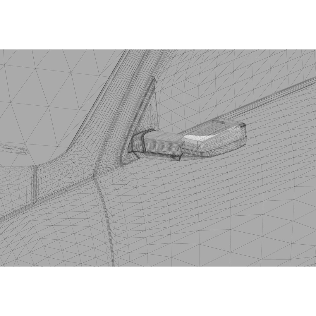 Hyundai Ioniq 6 3D Model – High Poly Sport Sedan, FBX, OBJ, Blender - View 55