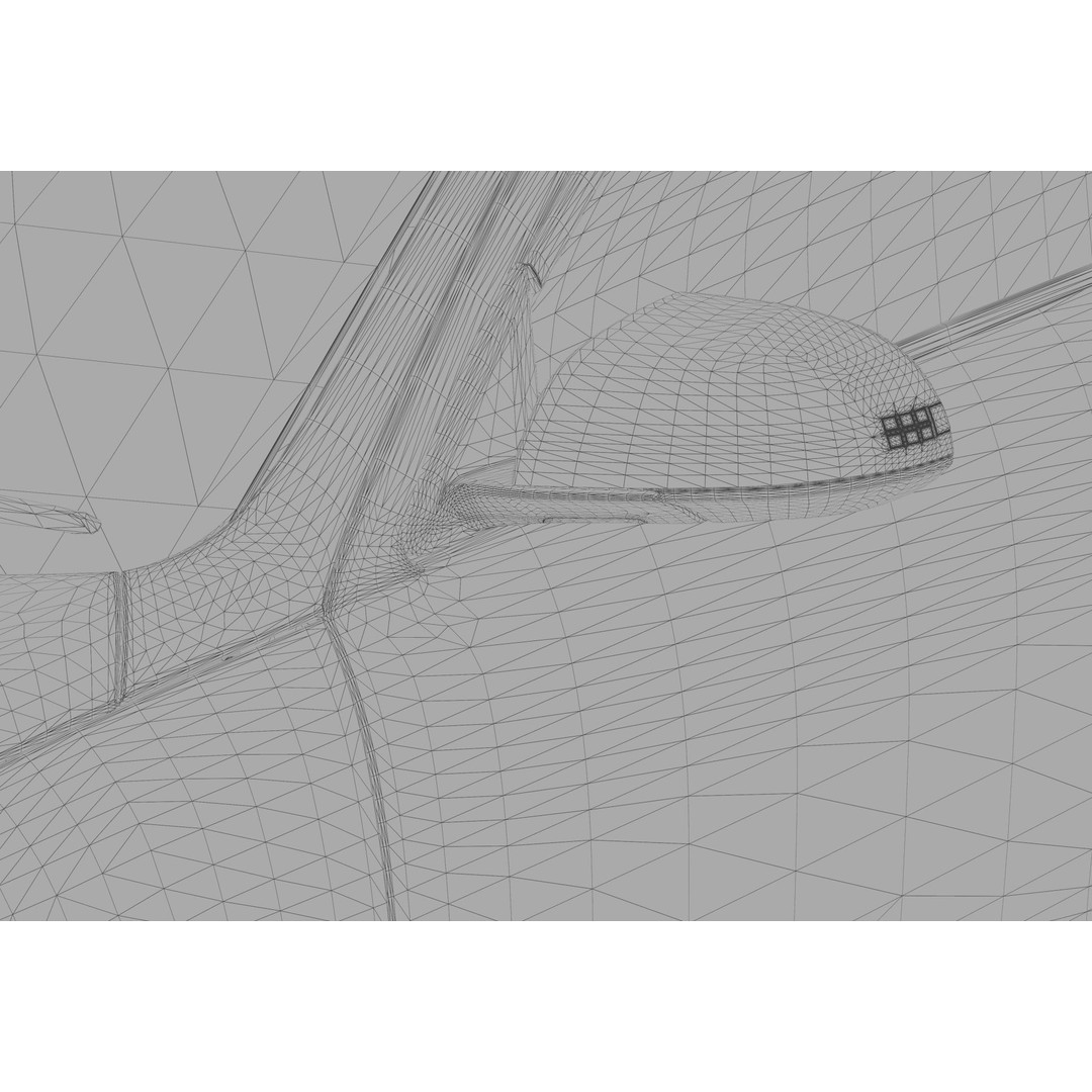 Hyundai Ioniq 6 3D Model – High Poly Sport Sedan, FBX, OBJ, Blender - View 56