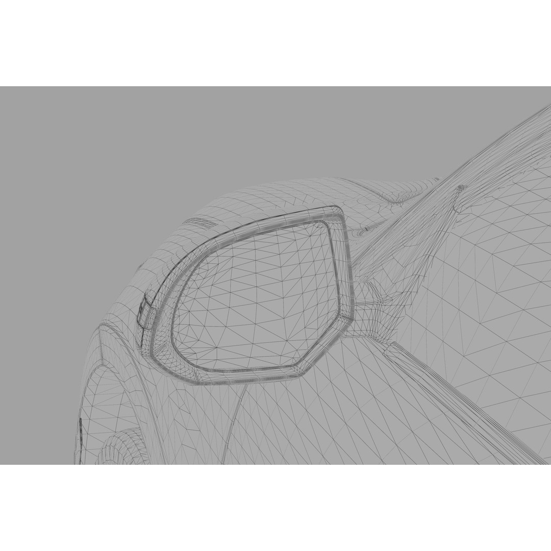 Hyundai Ioniq 6 3D Model – High Poly Sport Sedan, FBX, OBJ, Blender - View 57
