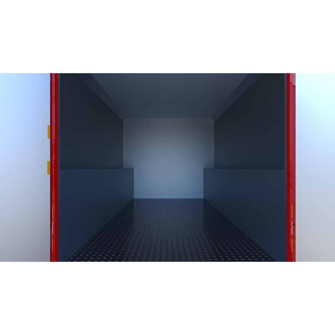 F-550 FDNY Emergency Crew 3D Model – Low Poly Game Asset, FBX - View 23