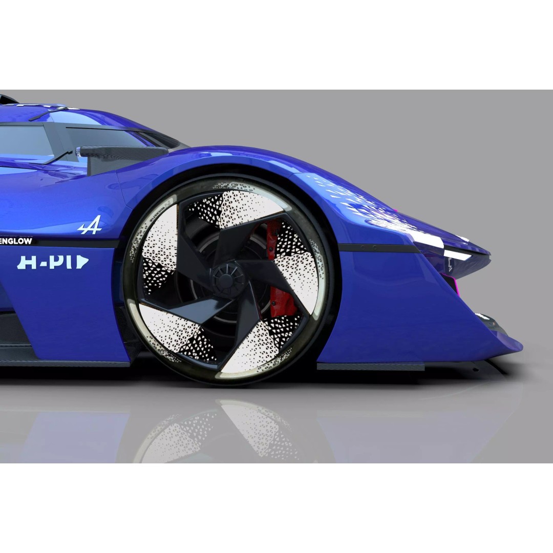 Alpine Alpenglow HY4 Concept 3D Model – High Poly Interior, FBX & OBJ - View 10