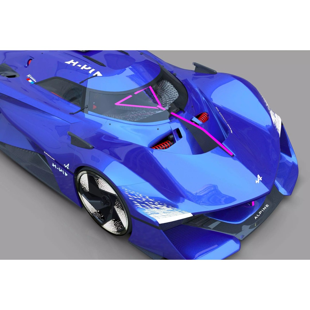 Alpine Alpenglow HY4 Concept 3D Model – High Poly Interior, FBX & OBJ - View 11