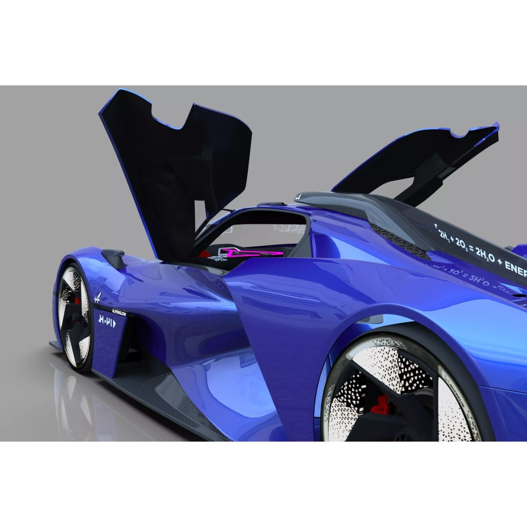Alpine Alpenglow HY4 Concept 3D Model – High Poly Interior, FBX & OBJ - View 23
