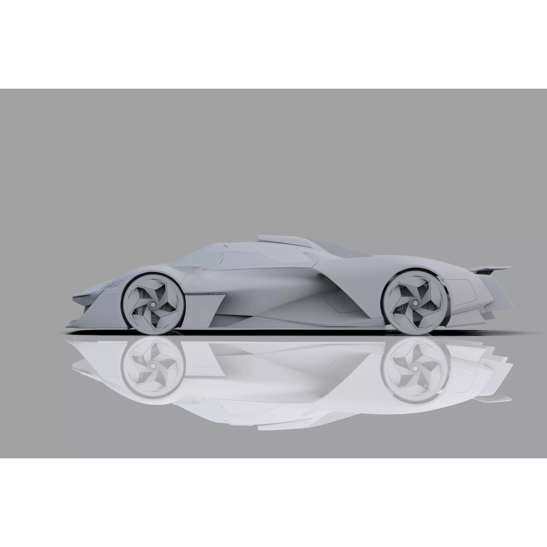 Alpine Alpenglow HY4 Concept 3D Model – High Poly Interior, FBX & OBJ - View 33