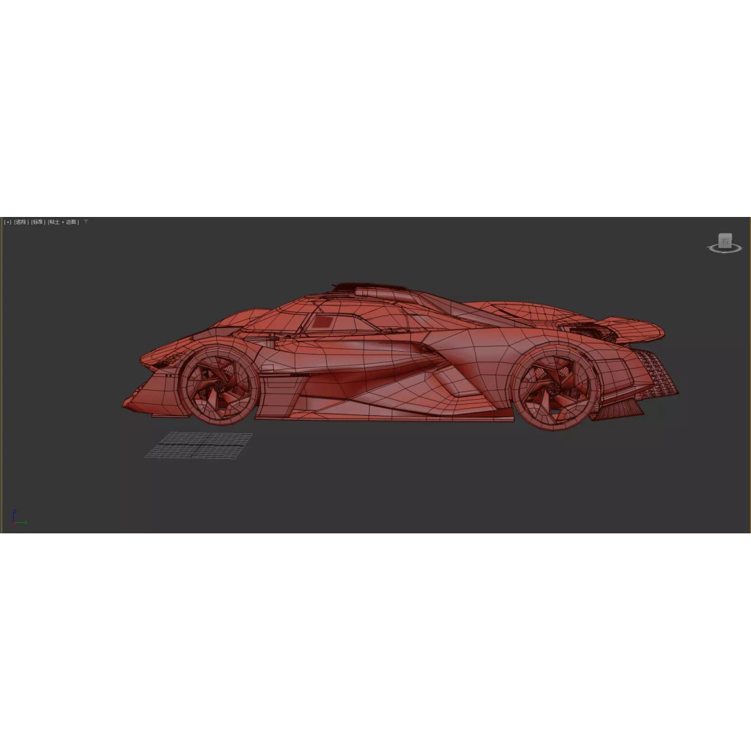 Alpine Alpenglow HY4 Concept 3D Model – High Poly Interior, FBX & OBJ - View 43