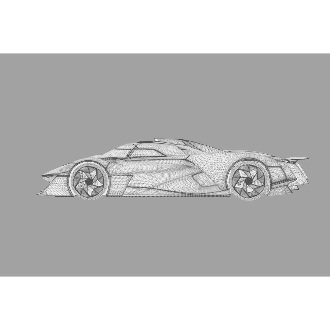 Alpine Alpenglow HY4 Concept 3D Model – High Poly Interior, FBX & OBJ - View 45