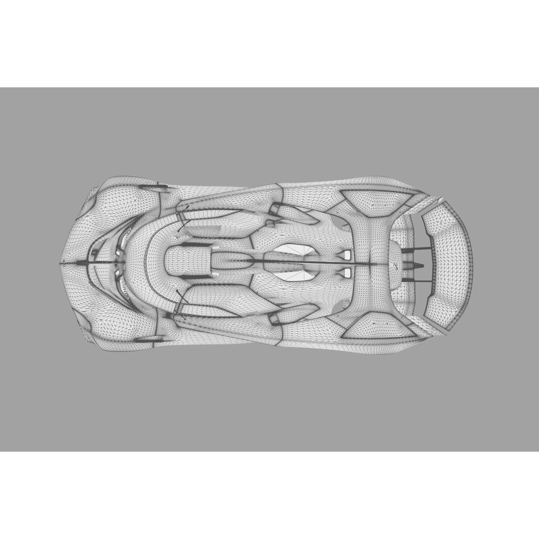 Alpine Alpenglow HY4 Concept 3D Model – High Poly Interior, FBX & OBJ - View 47