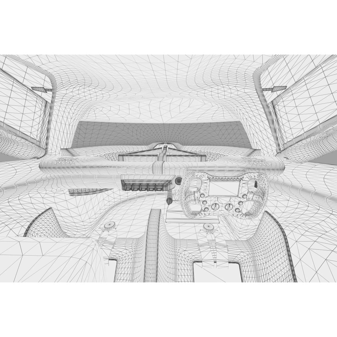 Alpine Alpenglow HY4 Concept 3D Model – High Poly Interior, FBX & OBJ - View 49