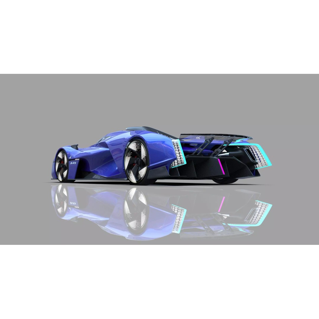 Alpine Alpenglow HY4 Concept 3D Model – High Poly Interior, FBX & OBJ - View 5