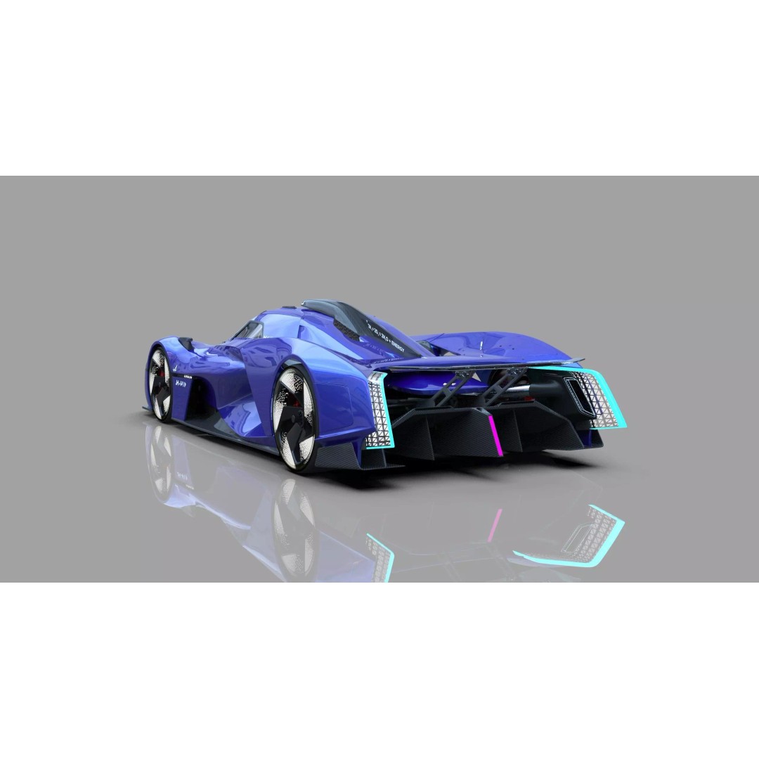 Alpine Alpenglow HY4 Concept 3D Model – High Poly Interior, FBX & OBJ - View 6