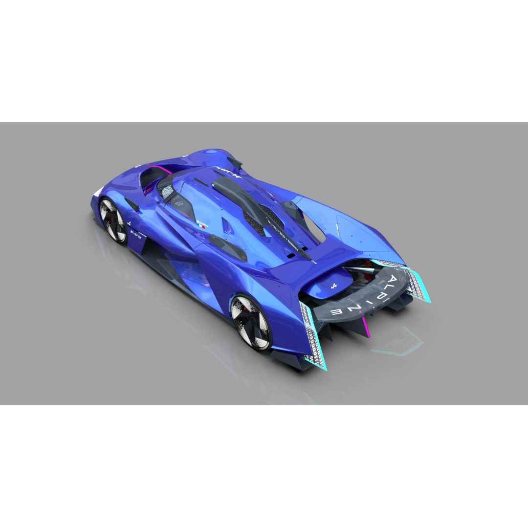 Alpine Alpenglow HY4 Concept 3D Model – High Poly Interior, FBX & OBJ - View 7