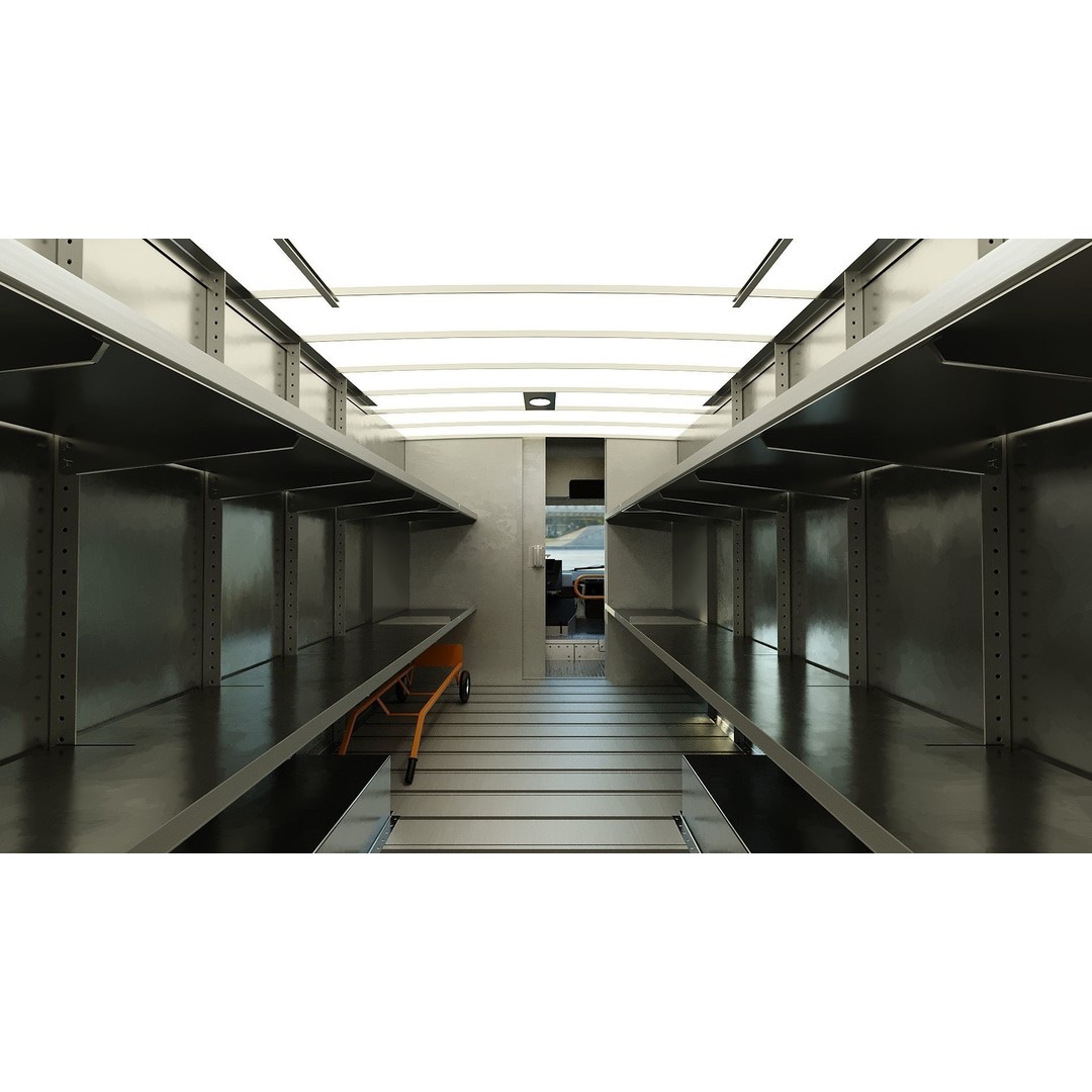 FedEx Stepvan 3D Model – Low Poly Game Asset, FBX, PBR Textures - View 24