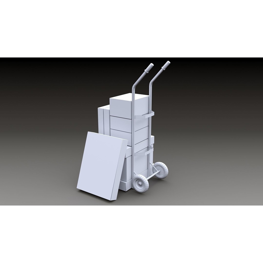 FedEx Stepvan 3D Model – Low Poly Game Asset, FBX, PBR Textures - View 48
