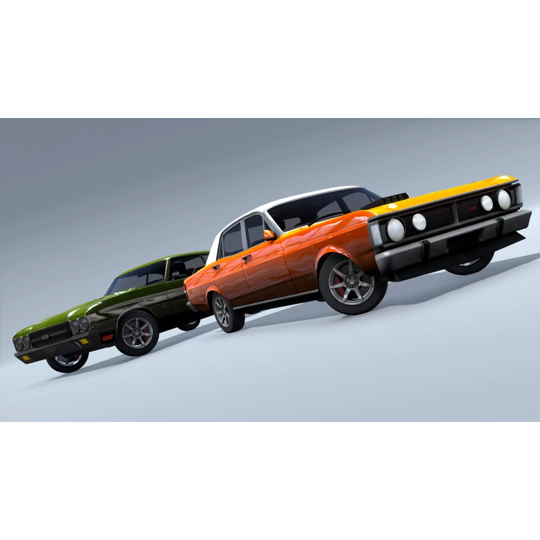 Low Poly 3D Cars Pack – Racing Car Models for Games, FBX, OBJ - View 10