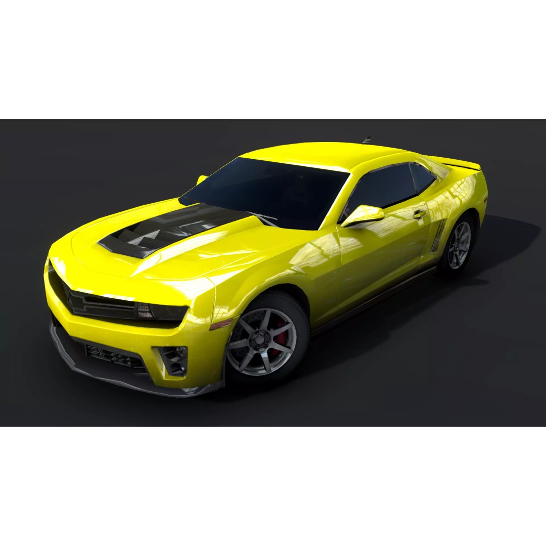 Low Poly 3D Cars Pack – Racing Car Models for Games, FBX, OBJ - View 9