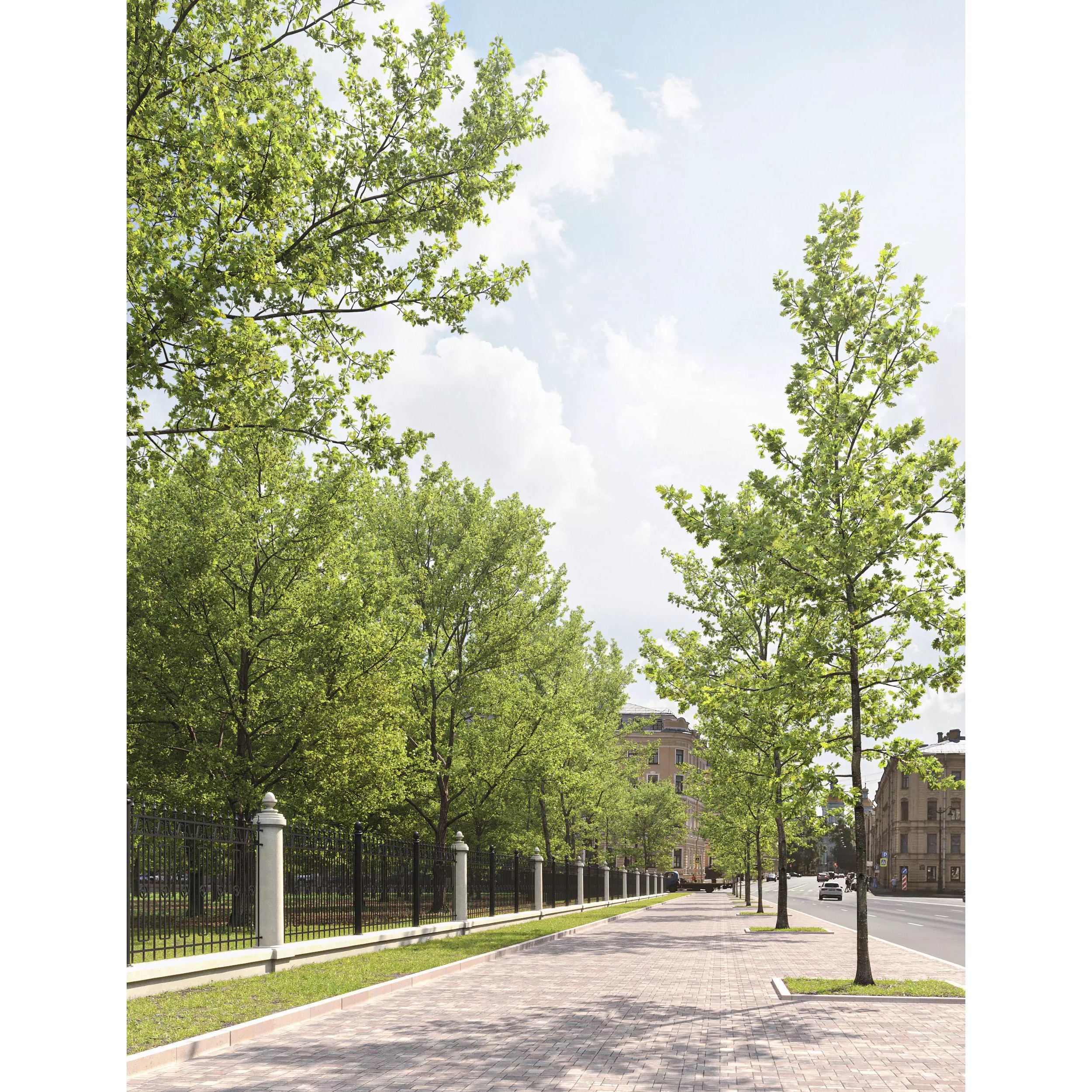 Quercus Collection - Game-Ready 3D Model - View 11