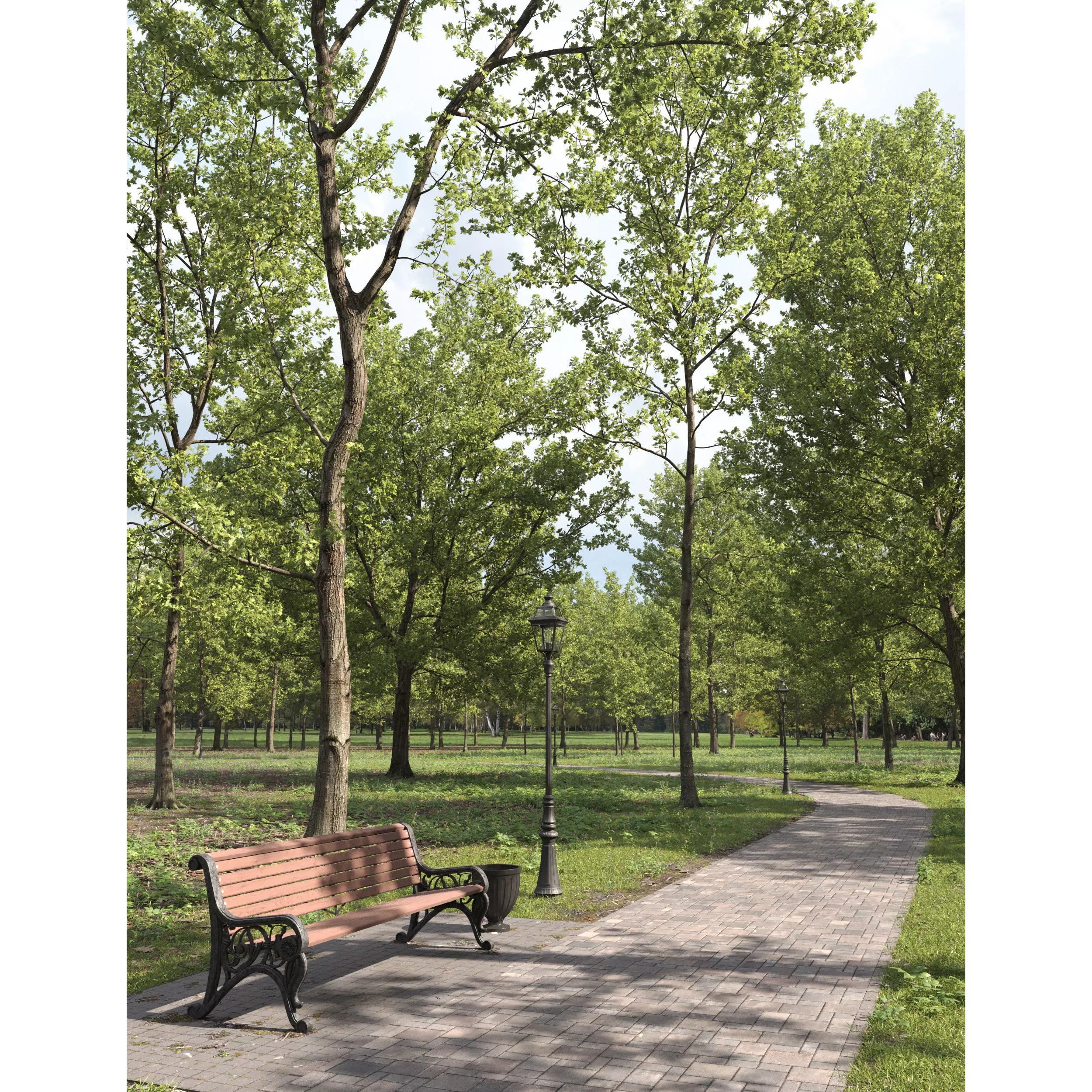 Quercus Collection - Game-Ready 3D Model - View 6