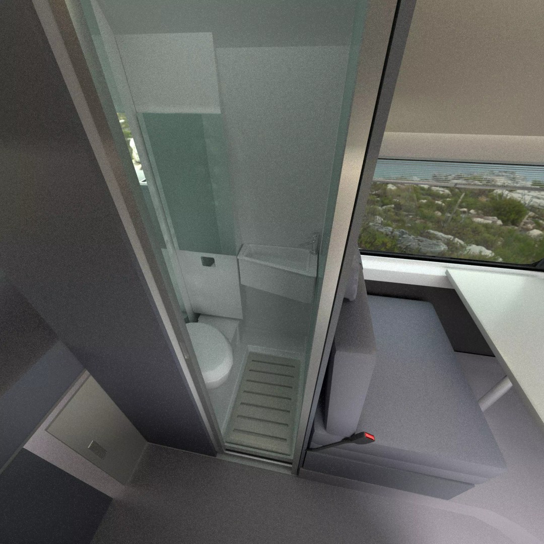 Camper Van L3H3 3D Model – Detailed Vehicle Design for Archviz and Animation - View 26