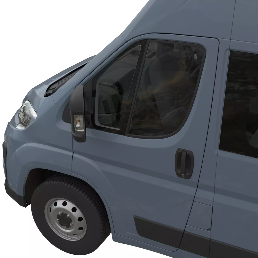 Camper Van L3H3 3D Model – Detailed Vehicle Design for Archviz and Animation - View 8