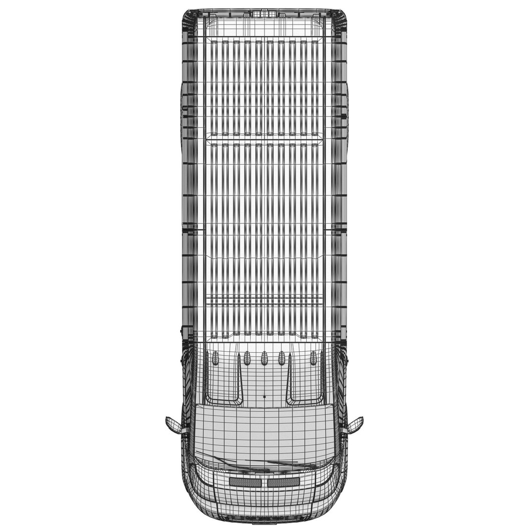 RAM PROMASTER 3500 Window Van 3D Model – High Poly Vehicle Asset, FBX, OBJ - View 24