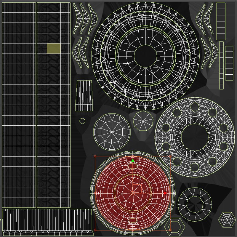 1980 Freightliner Heavy Wrecker 3D Model – Low Poly Game Ready Asset, FBX - View 38