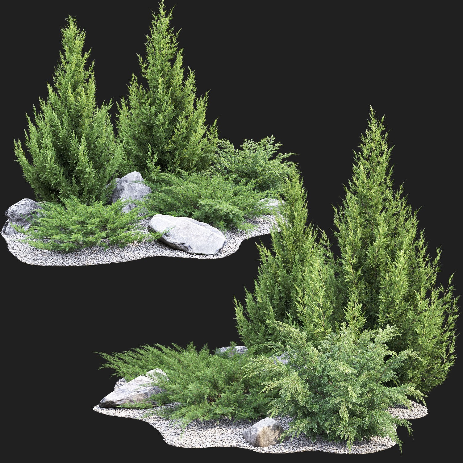 Alpine Hill - Game-Ready 3D Model - View 6