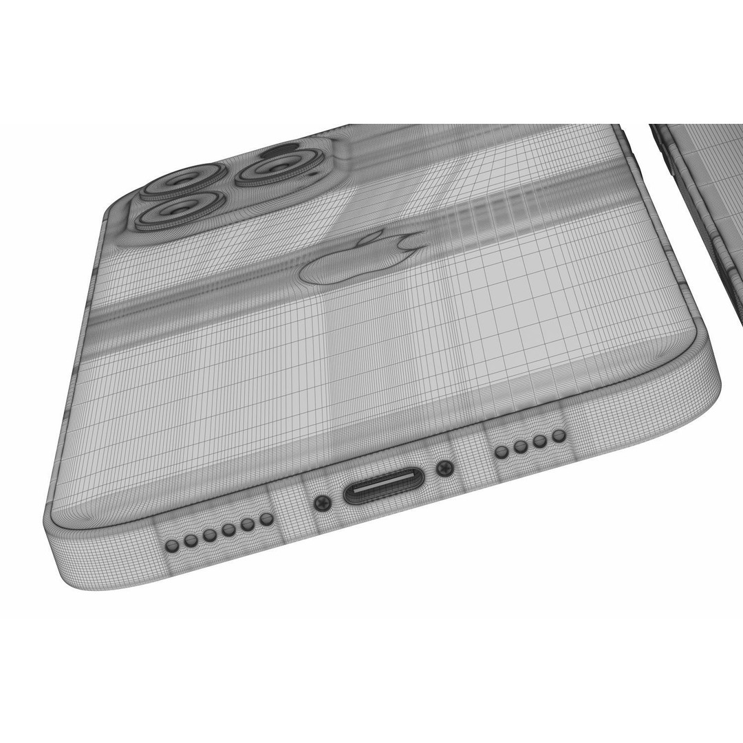 Apple iPhone 12 Pro Max 3D Model – Realistic Phone Asset, Multiple Formats