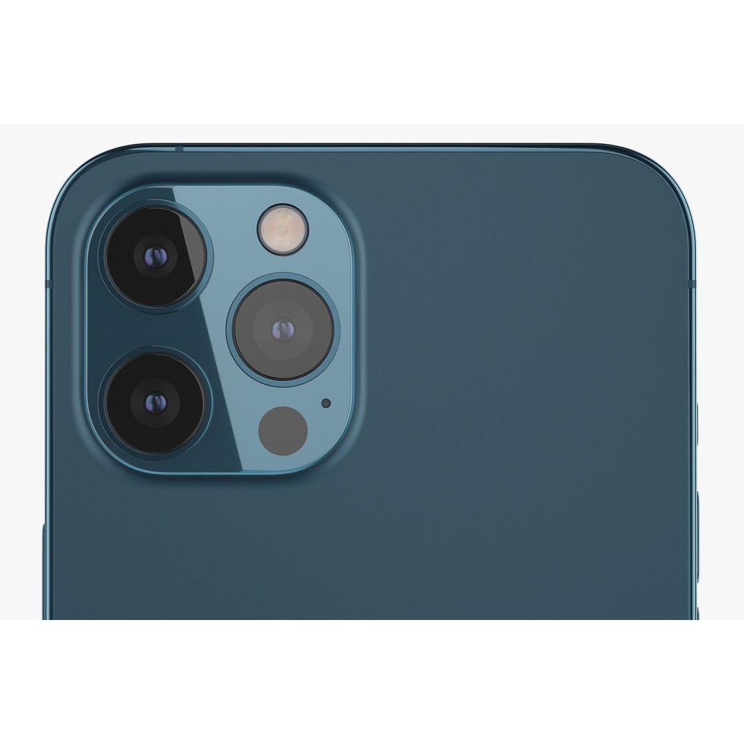 Apple iPhone 12 Pro Max 3D Model – Realistic Phone Asset, Multiple Formats - View 10