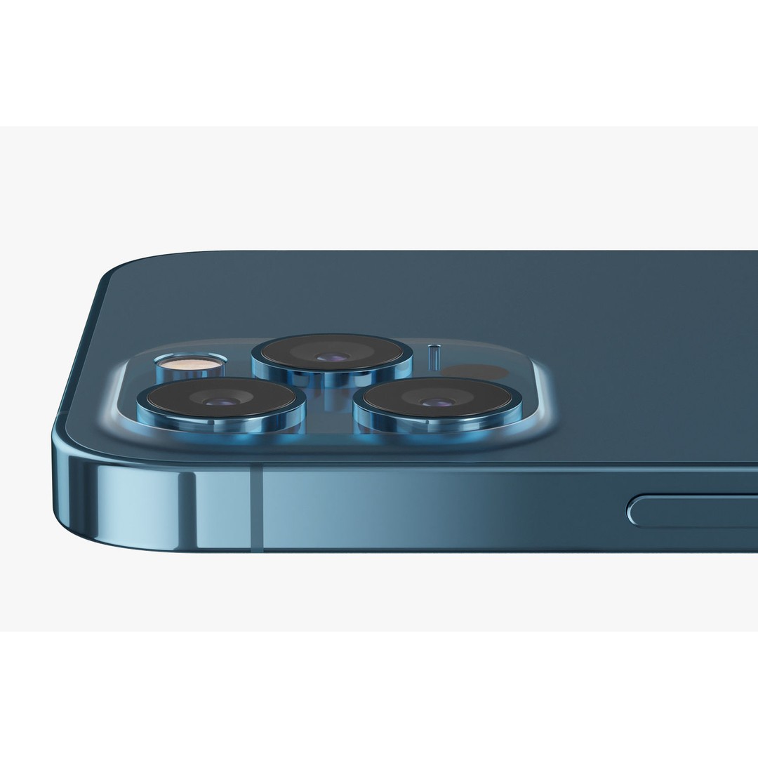 Apple iPhone 12 Pro Max 3D Model – Realistic Phone Asset, Multiple Formats - View 12