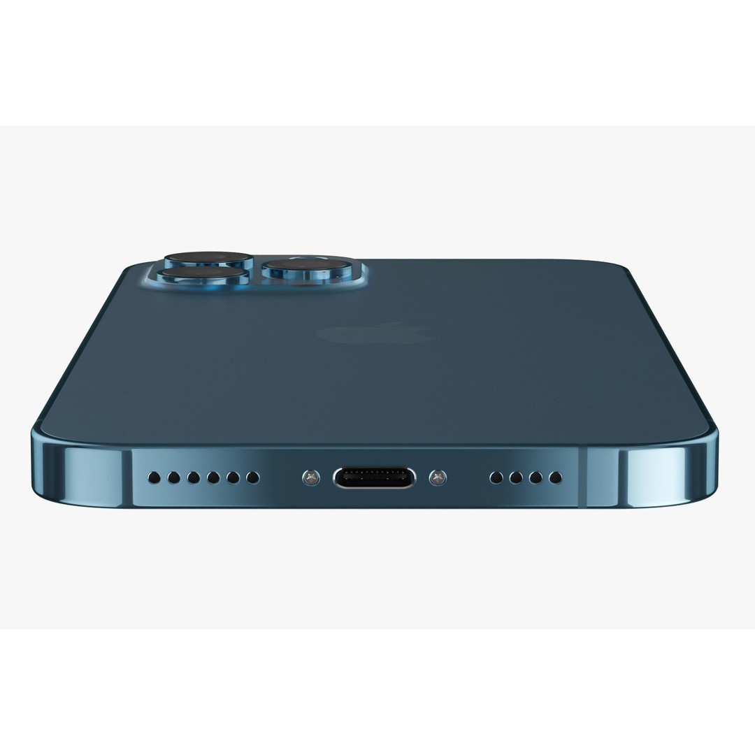 Apple iPhone 12 Pro Max 3D Model – Realistic Phone Asset, Multiple Formats - View 14