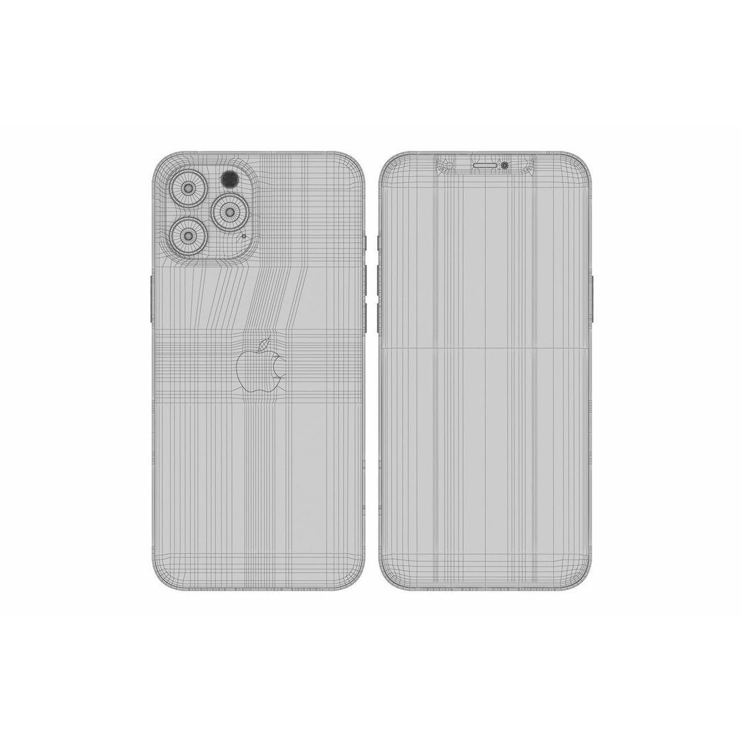 Apple iPhone 12 Pro Max 3D Model – Realistic Phone Asset, Multiple Formats - View 16