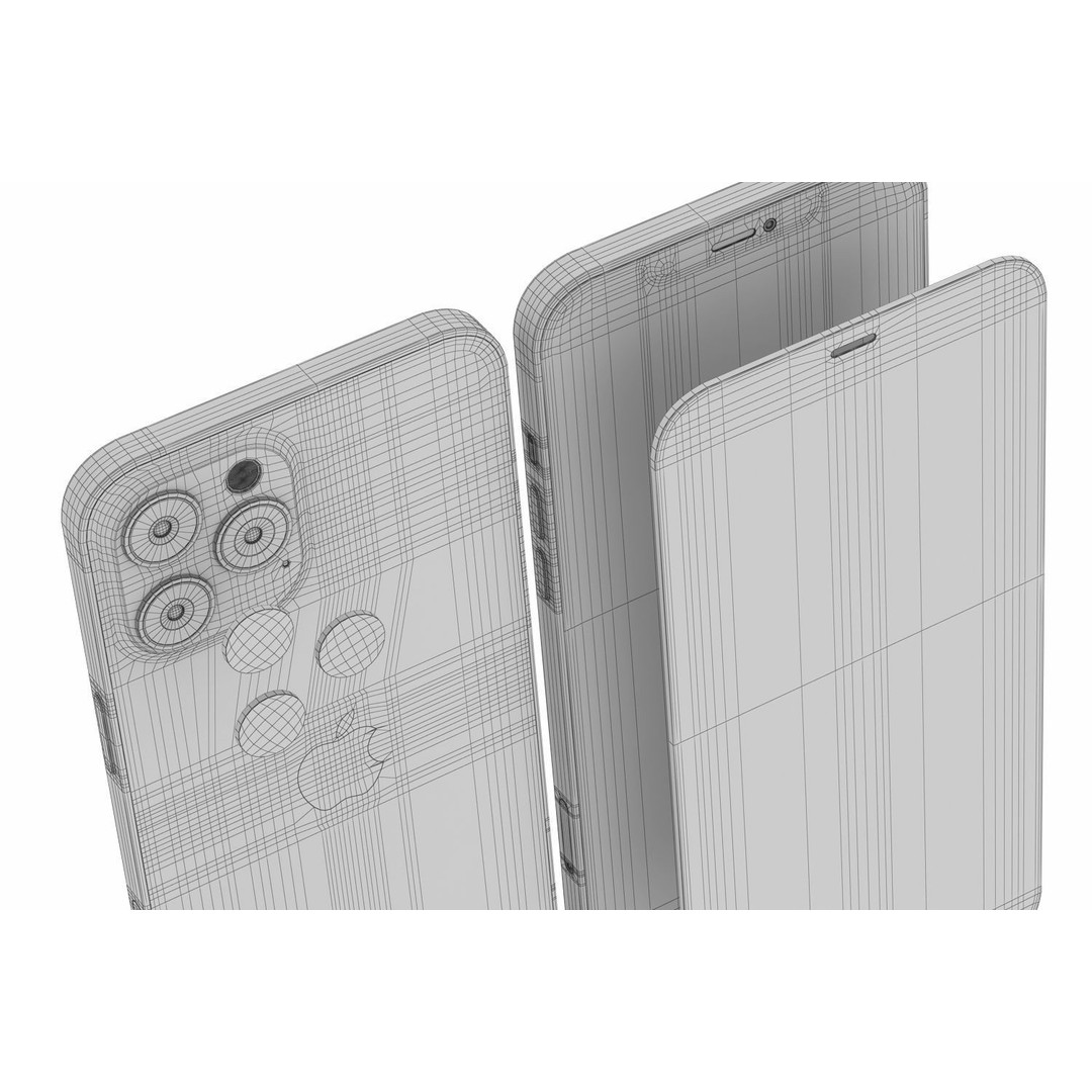 Apple iPhone 12 Pro Max 3D Model – Realistic Phone Asset, Multiple Formats - View 18