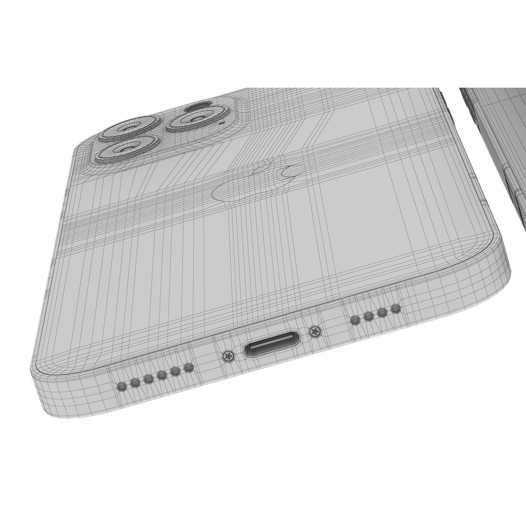 Apple iPhone 12 Pro Max 3D Model – Realistic Phone Asset, Multiple Formats - View 20