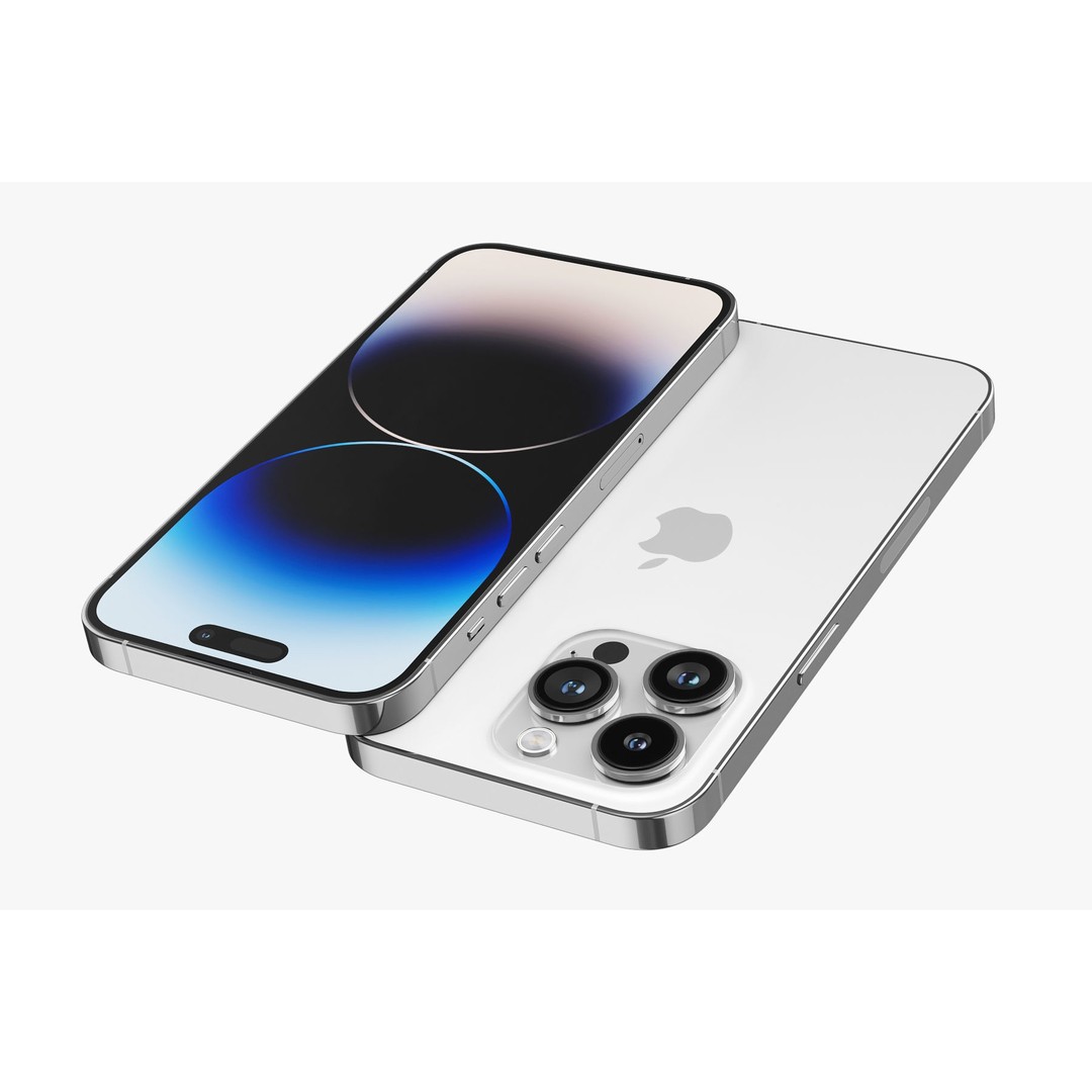 Apple iPhone 14 3D Model – Realistic PBR Game-Ready Asset, FBX, OBJ - View 10