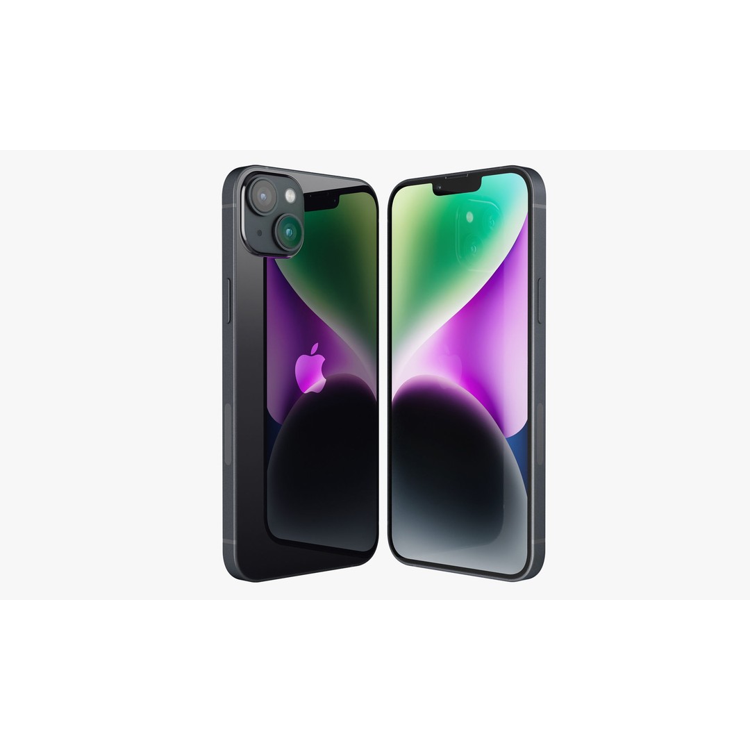Apple iPhone 14 3D Model – Realistic PBR Game-Ready Asset, FBX, OBJ - View 101