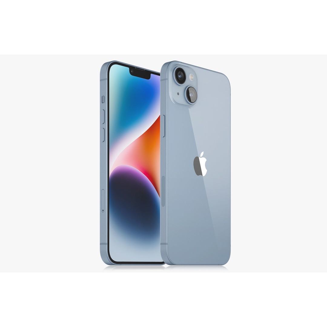 Apple iPhone 14 3D Model – Realistic PBR Game-Ready Asset, FBX, OBJ - View 104