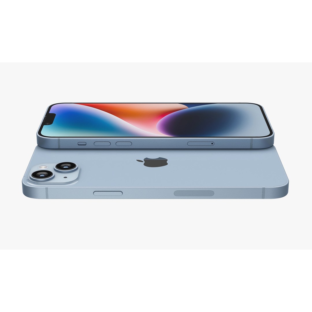 Apple iPhone 14 3D Model – Realistic PBR Game-Ready Asset, FBX, OBJ - View 108