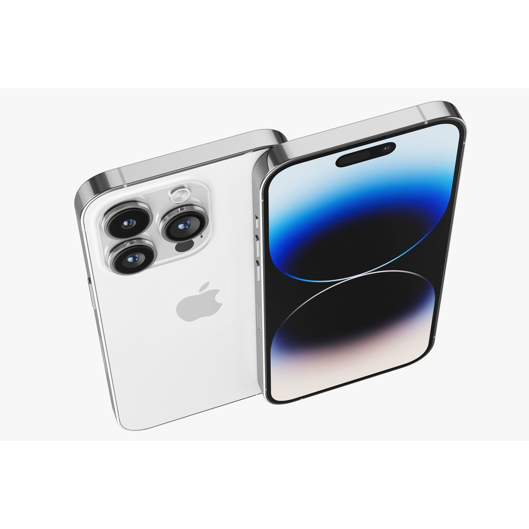 Apple iPhone 14 3D Model – Realistic PBR Game-Ready Asset, FBX, OBJ - View 11