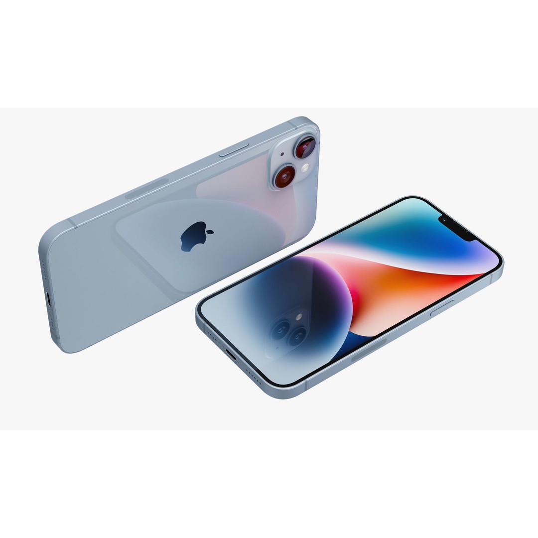 Apple iPhone 14 3D Model – Realistic PBR Game-Ready Asset, FBX, OBJ - View 112