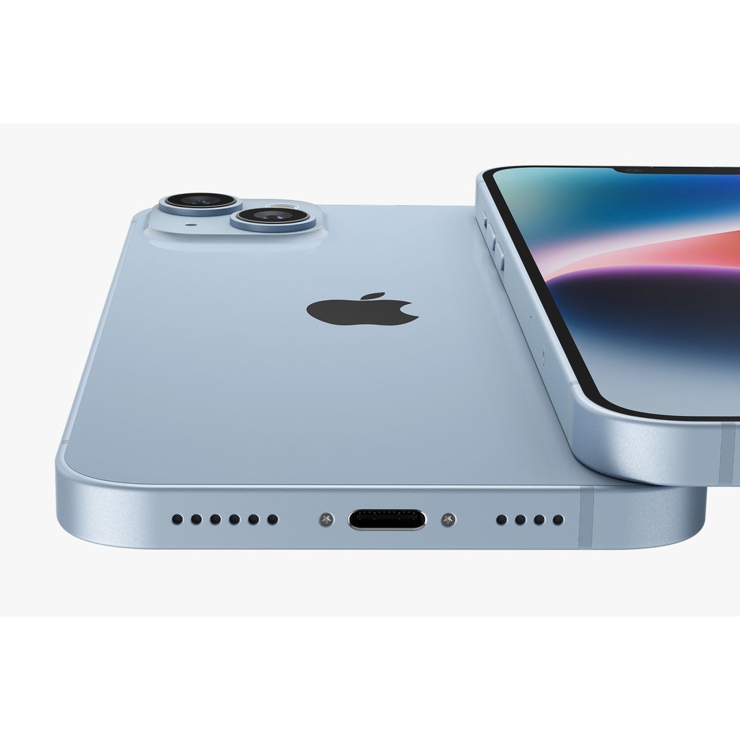 Apple iPhone 14 3D Model – Realistic PBR Game-Ready Asset, FBX, OBJ - View 116
