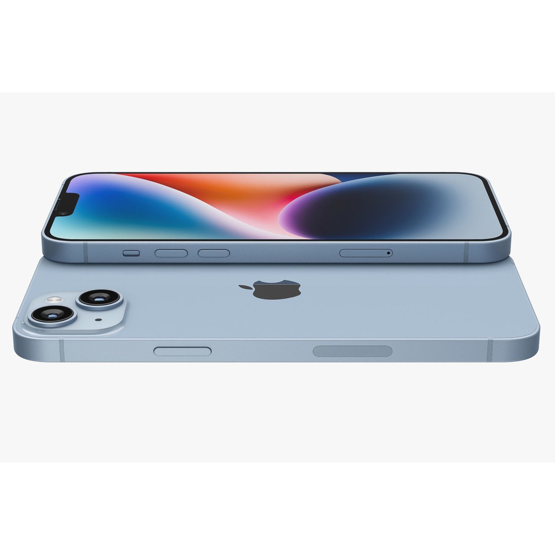 Apple iPhone 14 3D Model – Realistic PBR Game-Ready Asset, FBX, OBJ - View 119