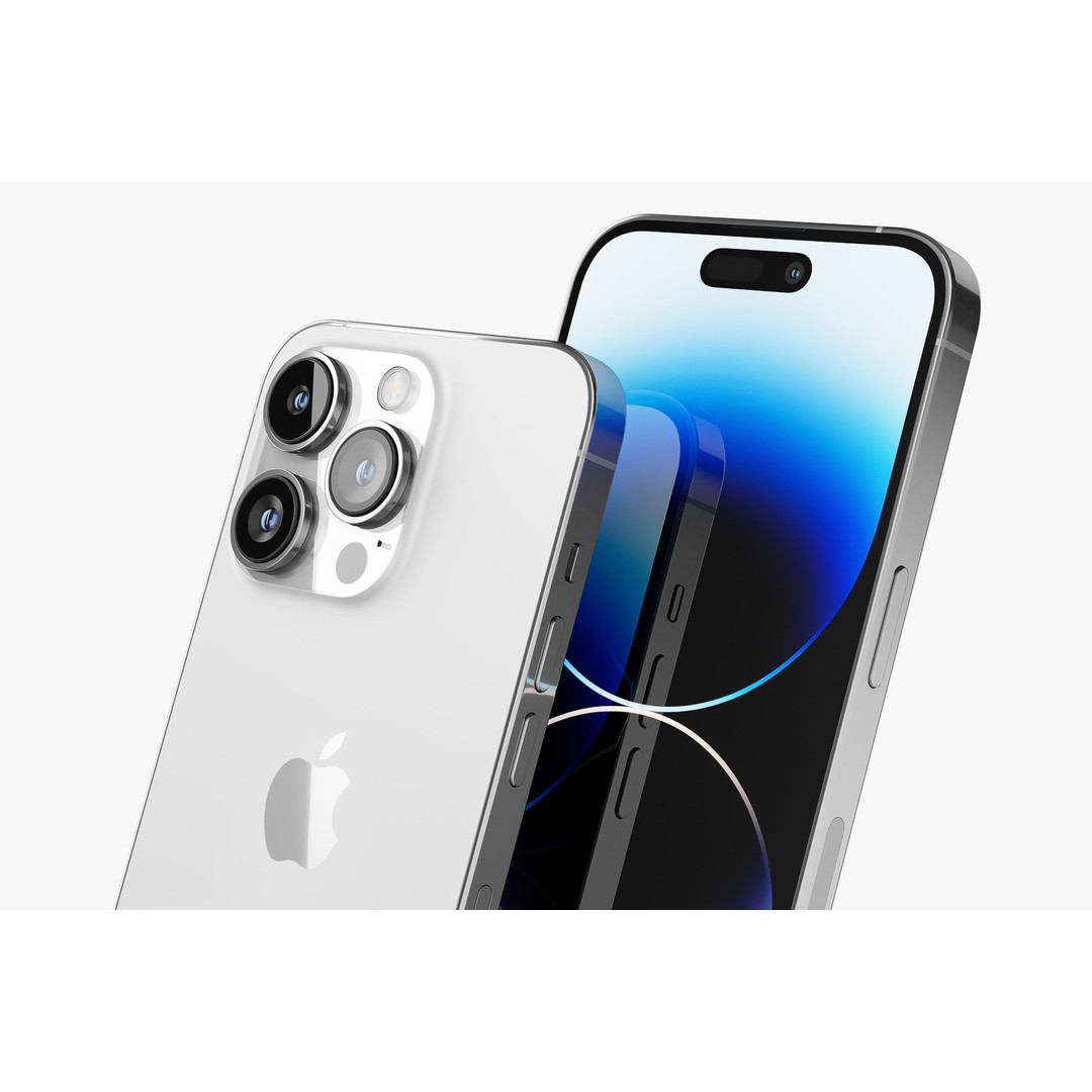 Apple iPhone 14 3D Model – Realistic PBR Game-Ready Asset, FBX, OBJ - View 21