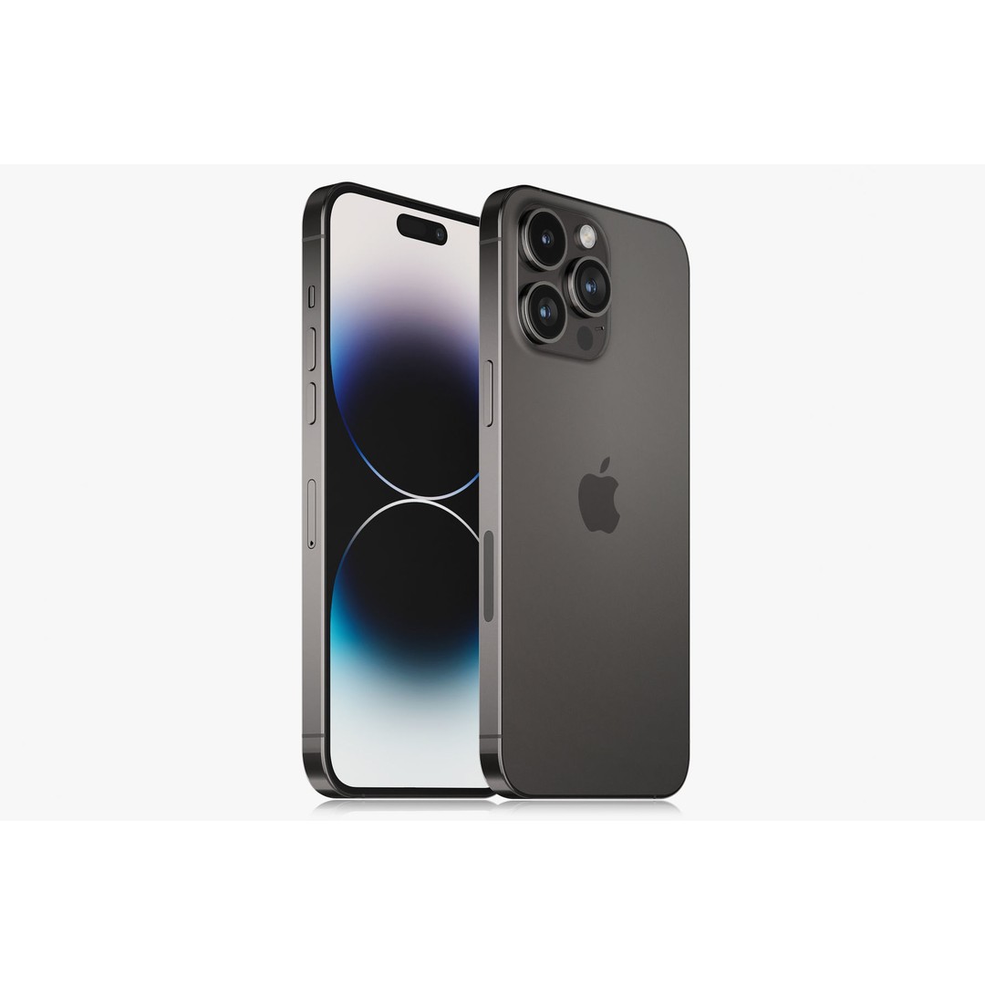 Apple iPhone 14 3D Model – Realistic PBR Game-Ready Asset, FBX, OBJ - View 27