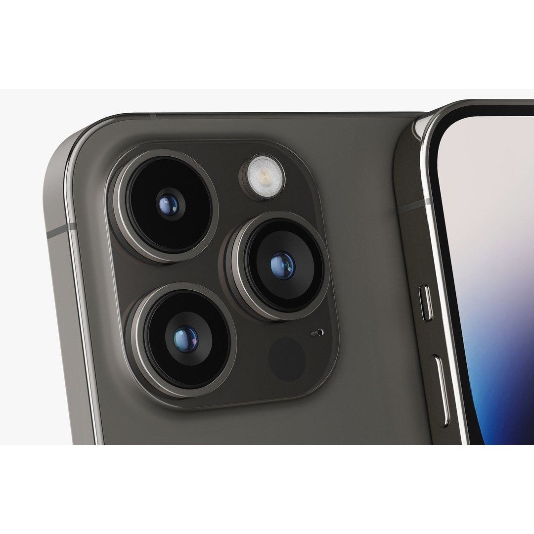 Apple iPhone 14 3D Model – Realistic PBR Game-Ready Asset, FBX, OBJ - View 30