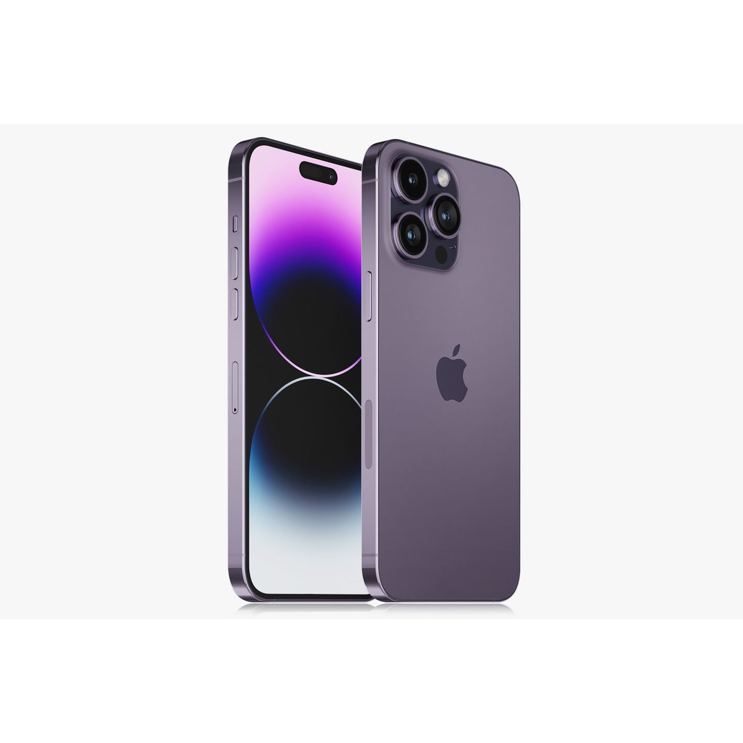 Apple iPhone 14 3D Model – Realistic PBR Game-Ready Asset, FBX, OBJ - View 50