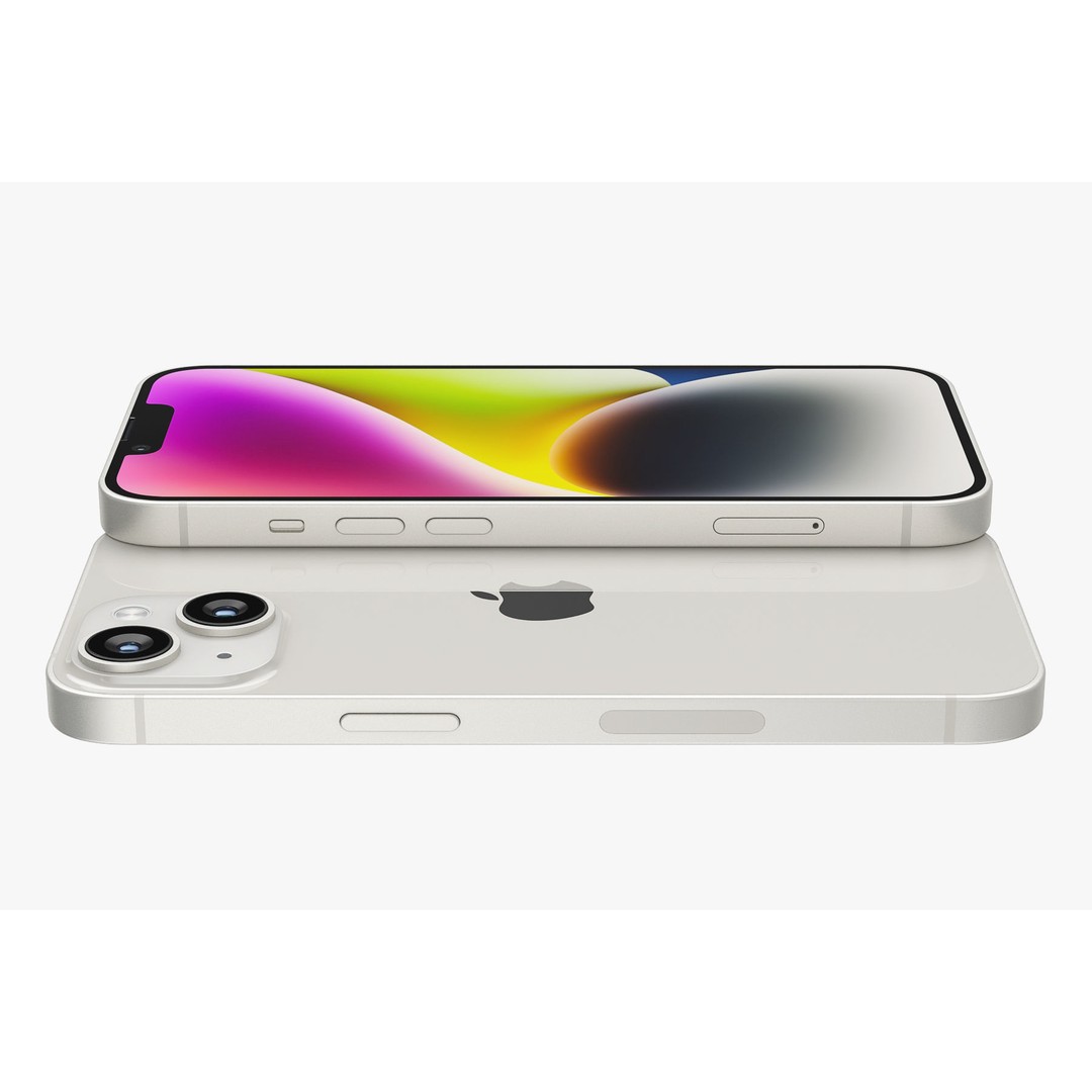 Apple iPhone 14 3D Model – Realistic PBR Game-Ready Asset, FBX, OBJ - View 68